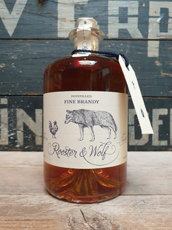 Rooster &amp; Wolf Brandy 70cl