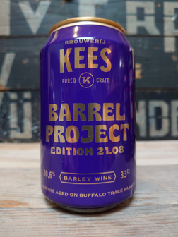 Kees Barrel Project 21.08 Buffalo Trace BA Barley Wine bij Van Erp Dranken
