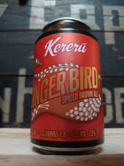 Kereru Ginger Bird Spiced Brown Ale 33cl 