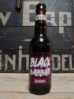 Brouwerij Bliksem Black Sabbath Quadrupel van erp dranken