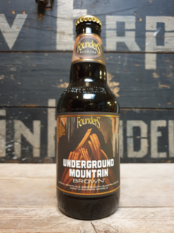 Founders Brewing Underground Mountain Brown Bourbon Barrel Aged  bij van erp dranken