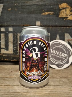 Baxbier Koudvuur Smoked Porter Remastered Van Erp Dranken