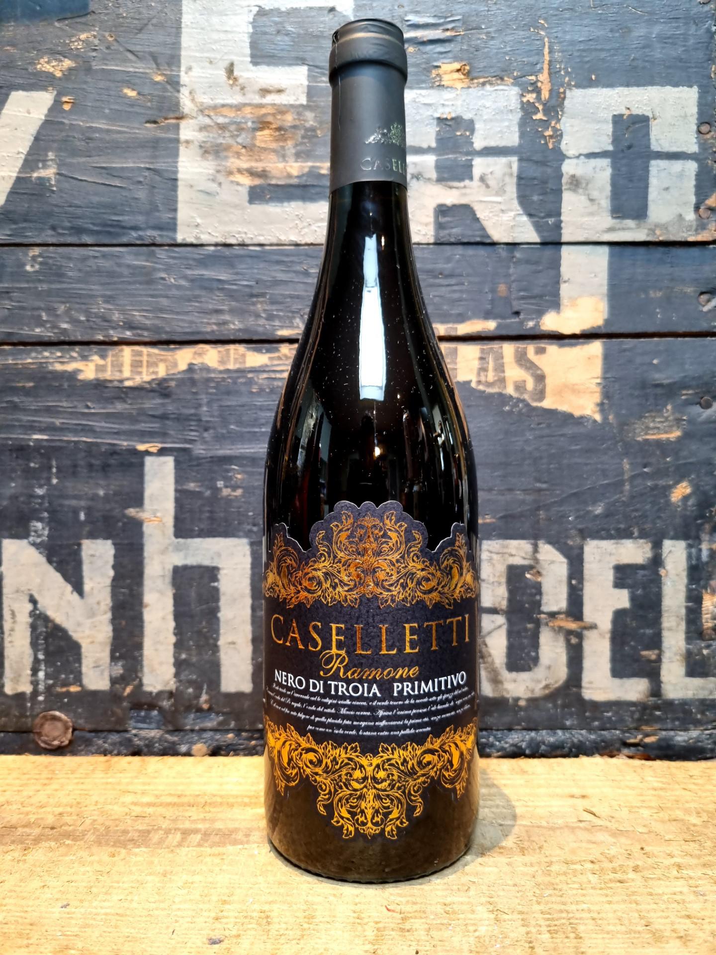 Caselletti Ramone Nero di Troia Primitivo Van Erp Dranken