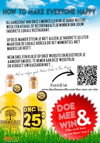 Win elke week een maaltijd van jouw favoriete restaurant! Win elke week een maaltijd van jouw favoriete restaurant!