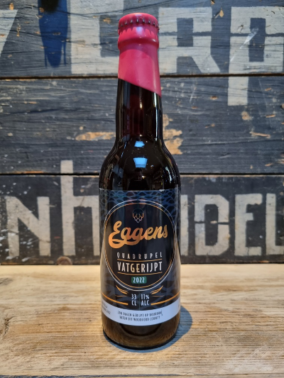 Eggens Quadrupel Vatgerijpt 2022 Woodford Bourbon 33cl