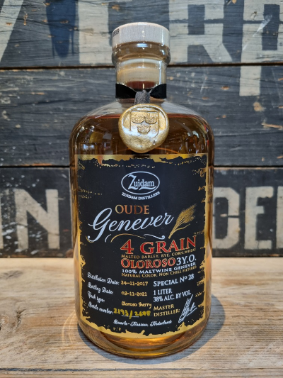 Zuidam Oude Genever 4 Grain Special 28 100cl