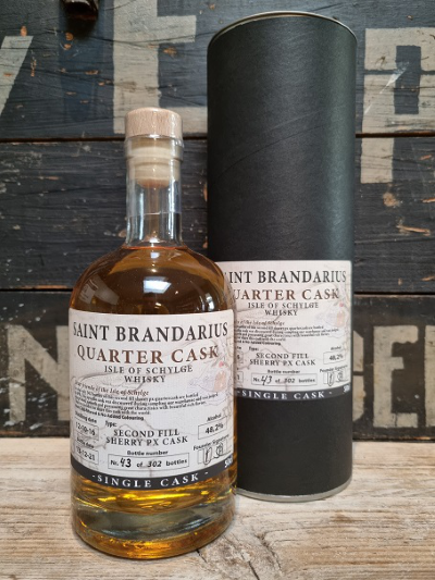 Saint Brandarius Quarter Cask Sherry PX Cask 48.2% 50cl