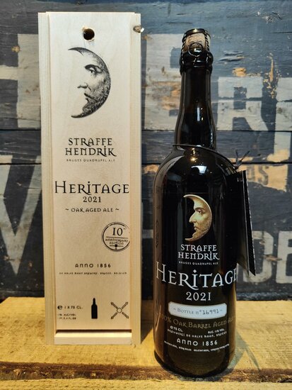 Straffe Hendrik Heritage 2021 Oak Aged Quadrupel