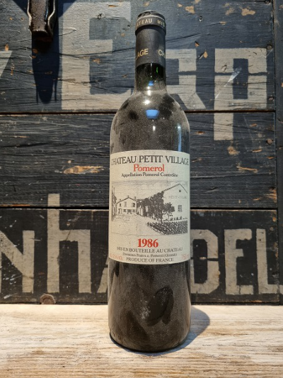 Chateau Petit Village Pomerol 1986 75cl