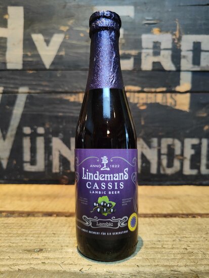 Lindemans Cassis Lambiek 25cl