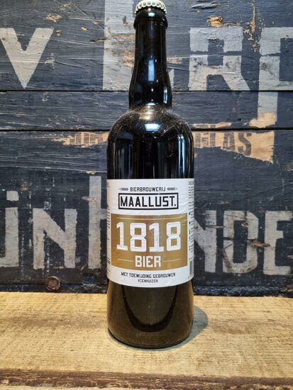 Maallust Quadrupel 1818 2012 75cl