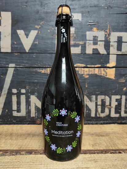 Wild Creatures Meditation 2018 Blended Oak Aged Wild Ale 