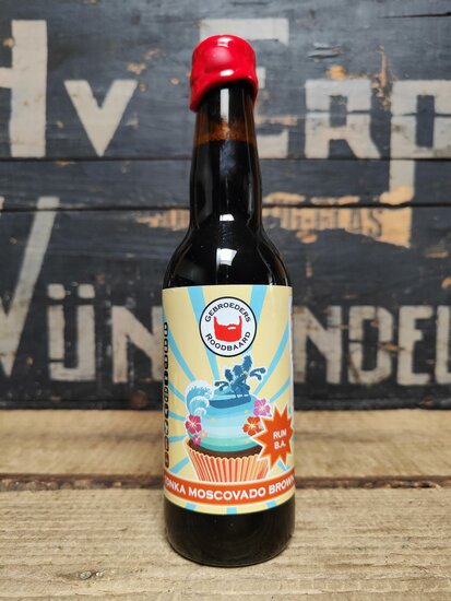 Gebroeders Roodbaard Rum Barrel Aged Imperial Tonka Muscovado Brown Ale 