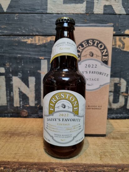 Firestone Walker Daisy's Favorite Gin Barrel Aged Blonde Ale Vintage 2022 Edition