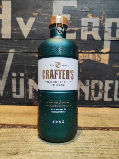 Crafter’s Wild Forest Gin Recipe No.27 70cl