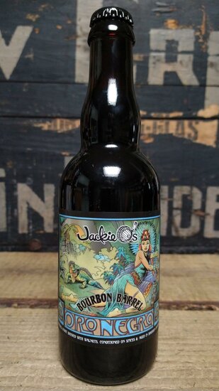 Jackie O’s Oro Negro 2022 Bourbon Barrel Aged Stout 