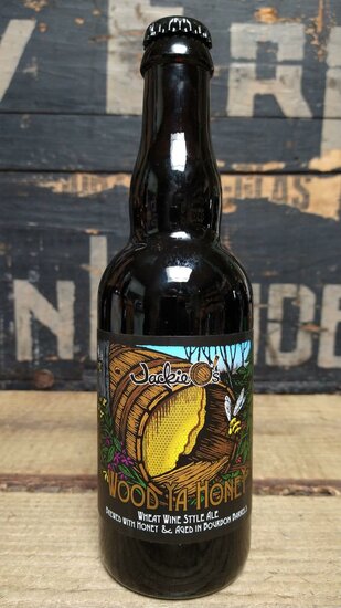 Jackie O’s Wood Ya Honey Bourbon Barrel Aged Wheat Wine 