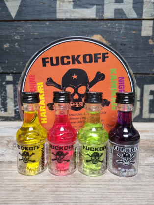 Fuck off assorti 4x4x2cl