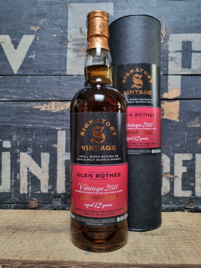 Signatory Glen Rothes 12y Vintage 2011