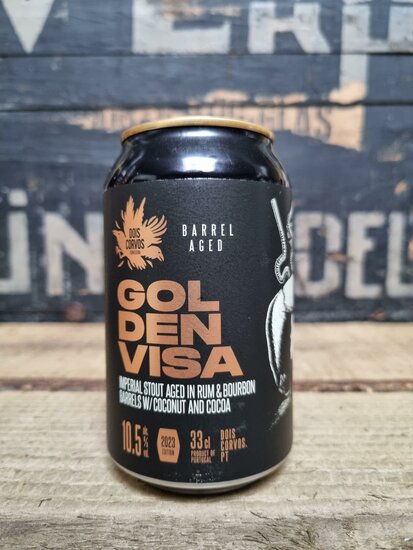 Dois Corvos Golden Visa Rum & Bourbon Barrel Aged Imperial Stout