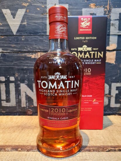Tomatin Italian Collection Marsala Edition 2010