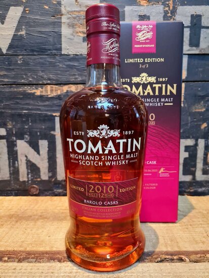 Tomatin Italian Collection Barolo Edition 2010 