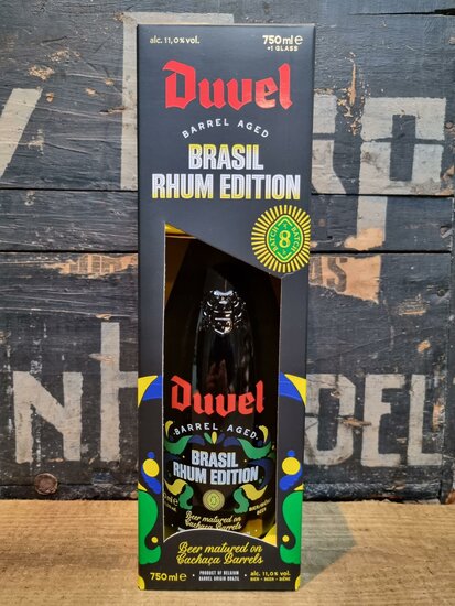 Duvel Brasil Rhum Edition + Glas