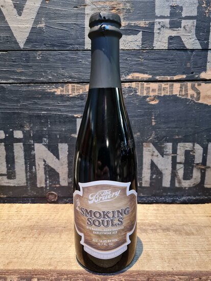 The Bruery X Barreled Souls Brewing Smoking Souls Rye Barrel Aged Barleywine