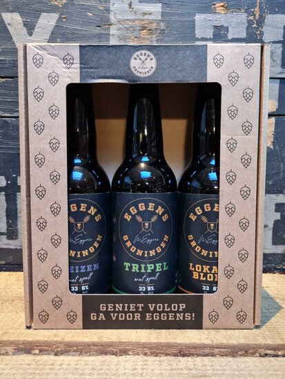 Eggens Craftbeer Geschenkverpakking 3x33cl