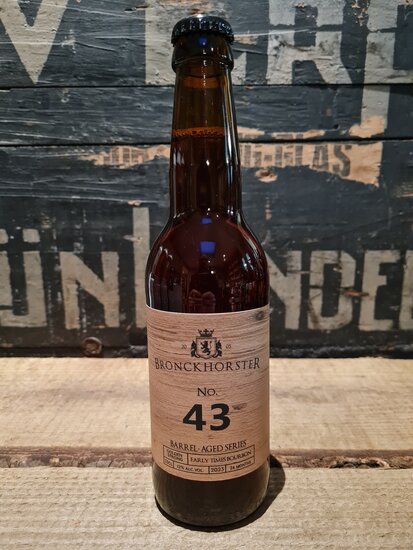 Bronckhorster Brewing Barrel Aged Series No. 43 