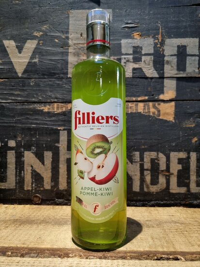 Filliers Appel-Kiwi jenever 70cl