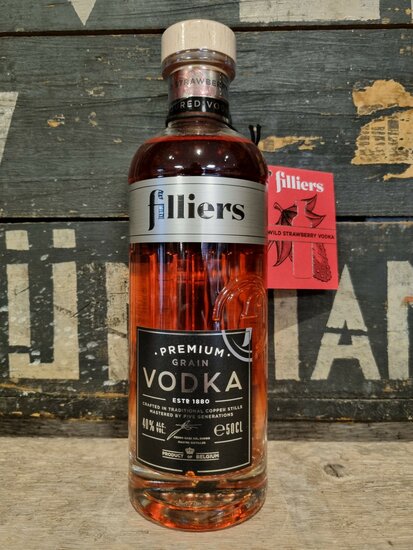 Filliers Vodka Wild Strawberry 40% 50cl