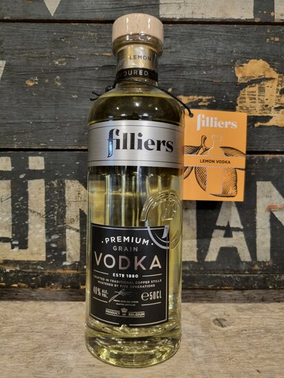 Filliers Vodka Lemon 40% 50cl
