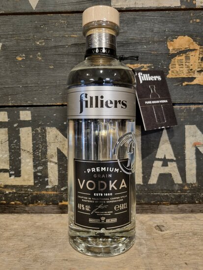 Filliers Vodka Pure Grain 40% 50cl