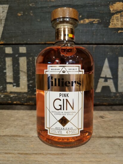 Filliers Pink Dry Gin 28 50cl
