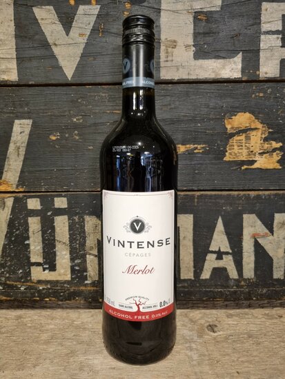 Vintense Merlot alc. vrij 75cl