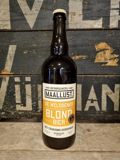 Maallust De Weldoener Blond 75cl
