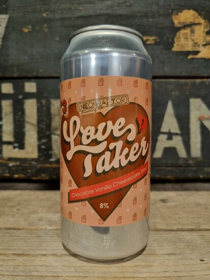 Neon Raptor Love Taker Chocolate Vanille Cheesecake Stout