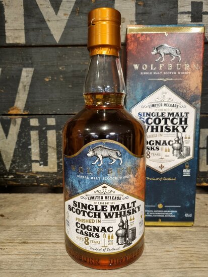 Wolfburn 8y Cognac Finish Limited Release