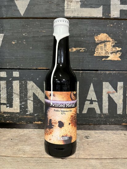 Blackout Brewing Twisted Metal Pedro Ximenez Barrel Aged