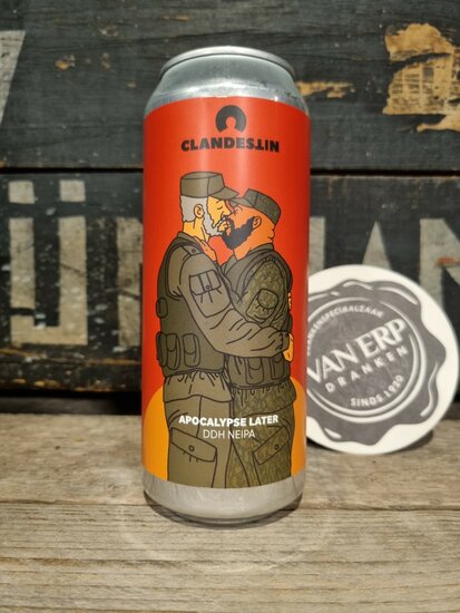 Clandestin Apocalypse Later Double Dry Hopped New England India Pale Ale