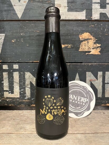 Casita Brewing X Short Throw Brewing Co. Nü-Tella Bourbon Vatgerijpt Imperial Stout 