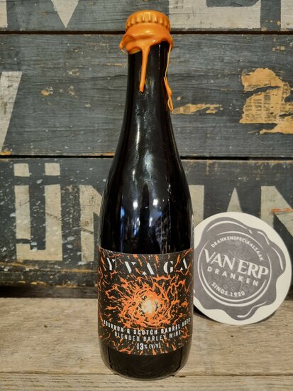 First Craft Beer Yvaga Bourbon & Scotch Barrel Aged Blended Barley Wine