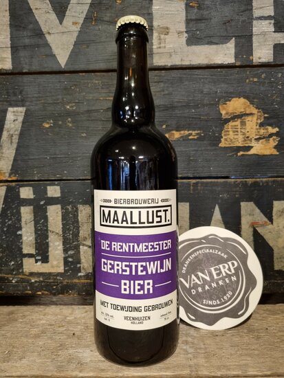Maallust De Rentmeester Gerstewijn 75cl