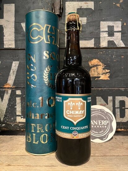 Chimay 150 Strong Blond 75cl met koker