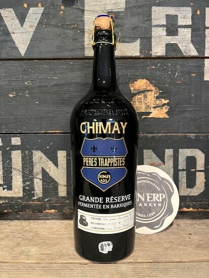 Chimay Grande Réserve Fermentée en Barriques Chêne Français, Chêne Américain, Rhum (09/2021)