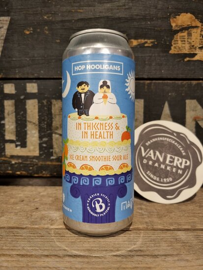 Baxbier X Folkingebrew X Maktoob X Hop Hooligans In Thiccness & In Health Smoothie Sour Ale