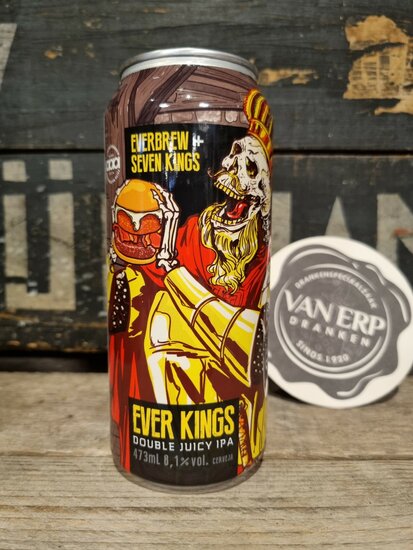 Cervejaria Everbrew X Seven Kings Ever Kings Double Juice IPA