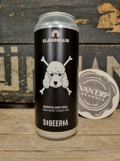 Clandestin Beer X Sibeeria Barock And Roll Double Dry Hopped West Coast India Pale Ale