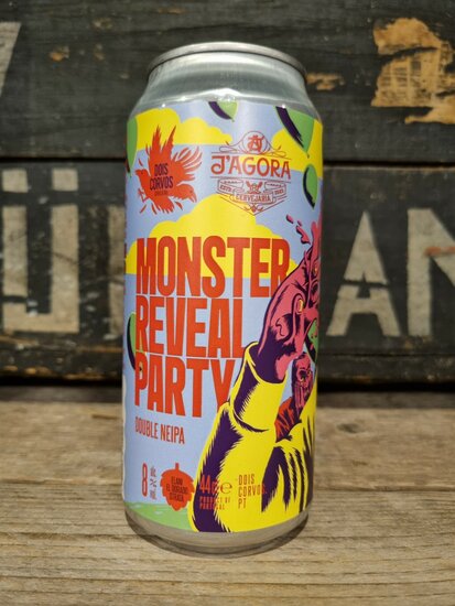 Dois Corvos X J'Agora Monster Reveal Party Double New England India Pale Ale